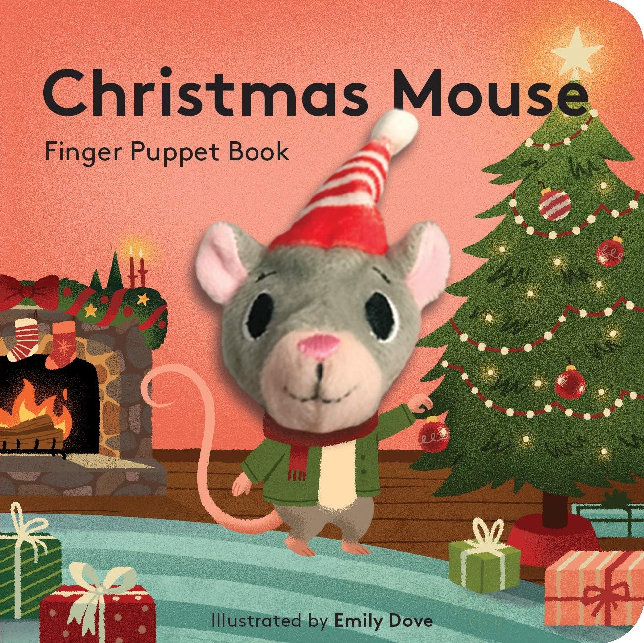 Finger Puppet Board Book: Christmas Mouse