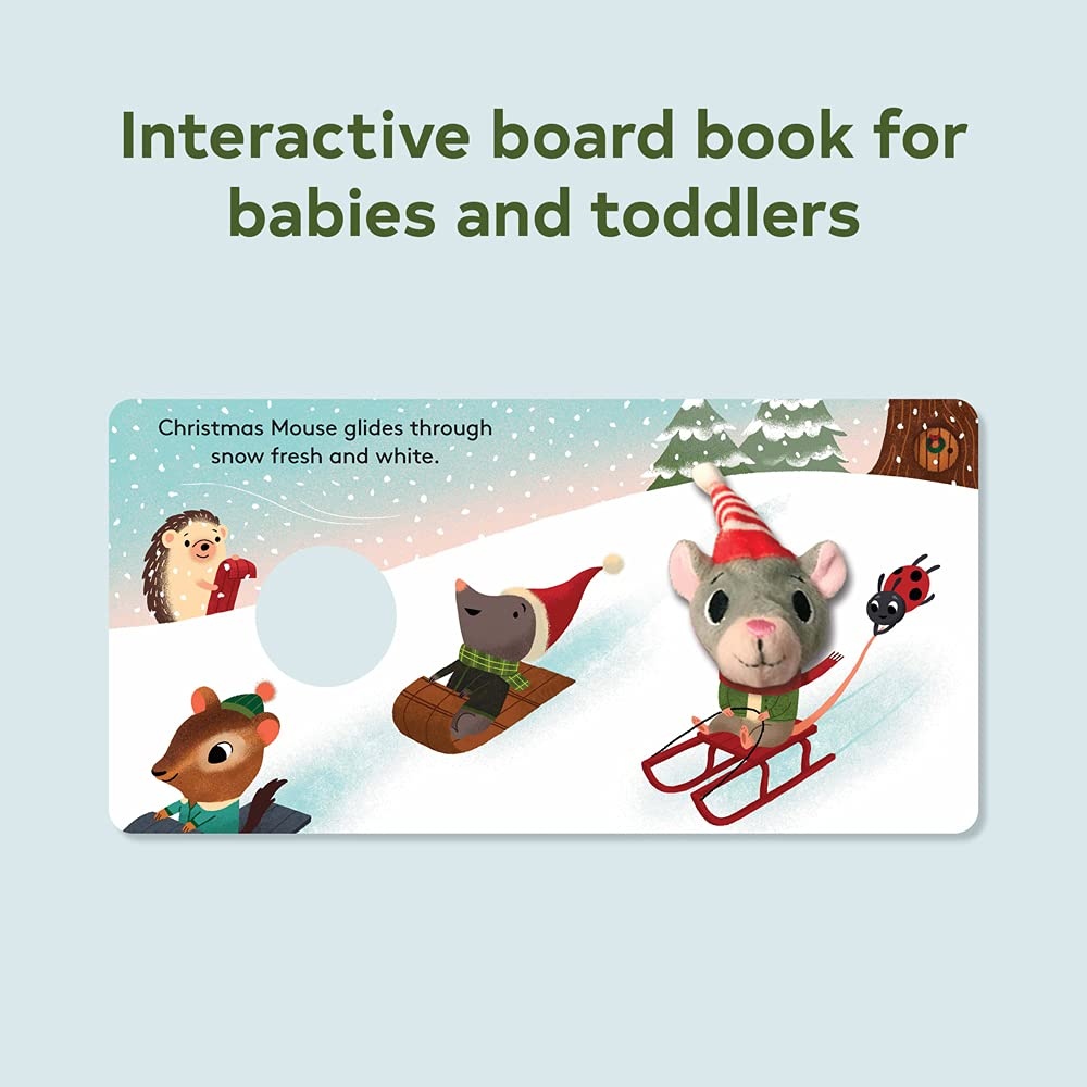 Finger Puppet Board Book: Christmas Mouse
