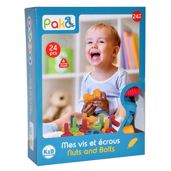 Pako Cube Nuts & Bolts