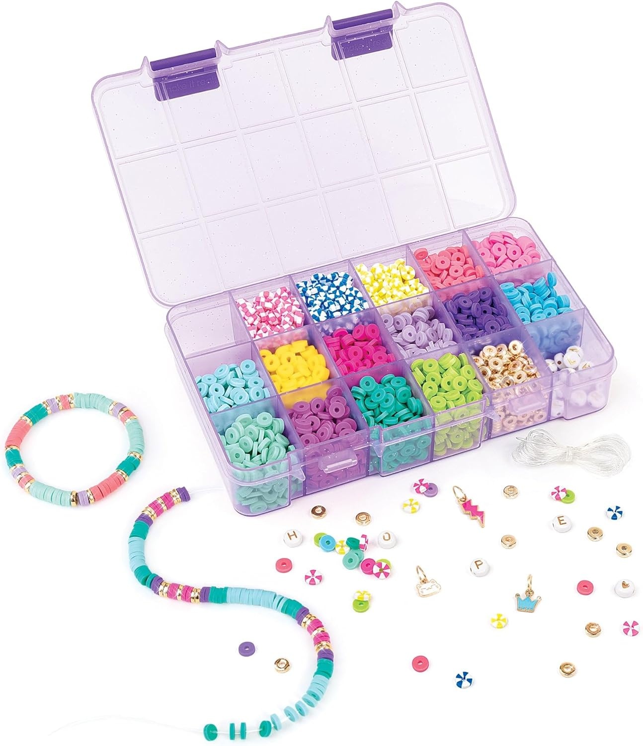 Make It Real Heishi Craze Beads Set with Case