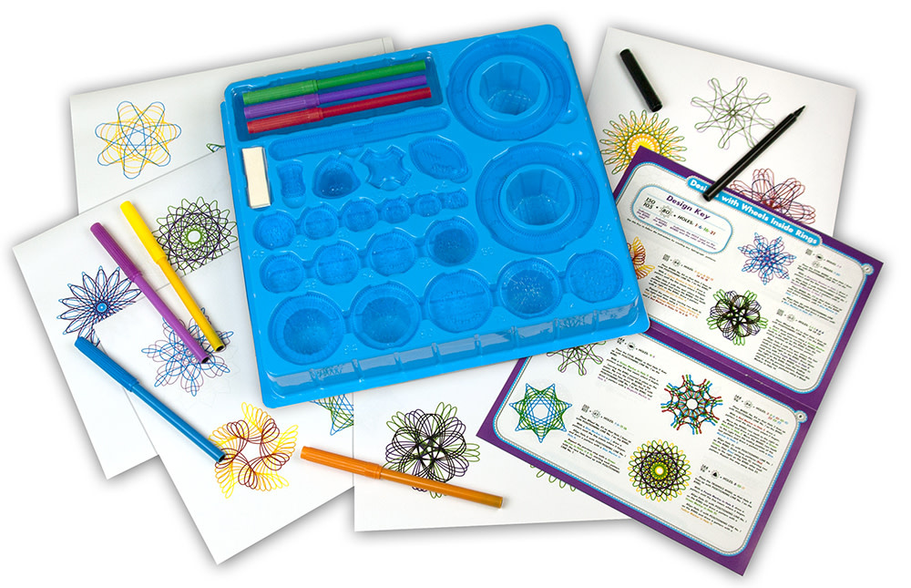 Spirograph Kit with Markers