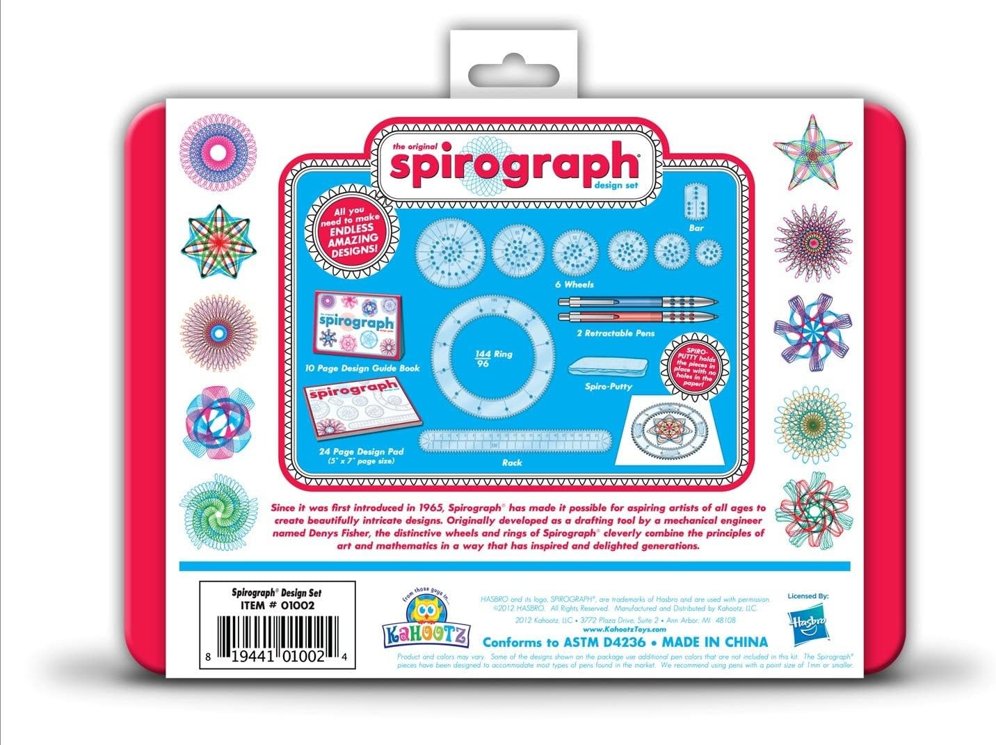 Spirograph Design Set Tin