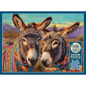 Cobble Hill Puzzles Cobble Hill  Puzzle 500pc Dos Burros