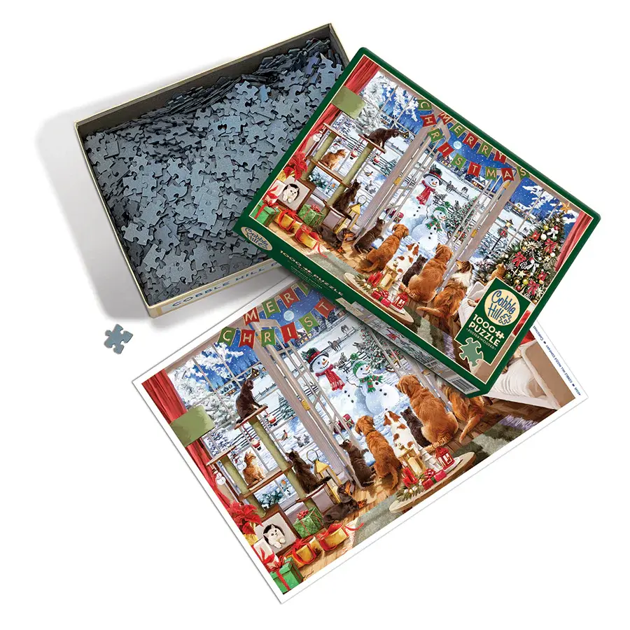 Cobble Hill Puzzles Cobble Hill Puzzle 1000pc Christmas Visitors