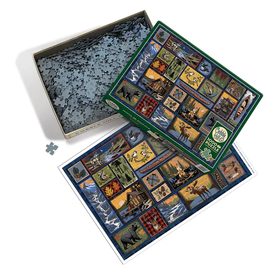 Cobble Hill Puzzles Cobble Hill Puzzle 1000pc Woodcraft