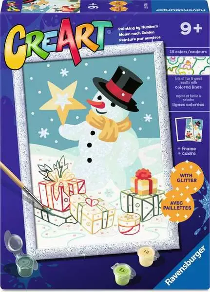 CreArt Child 18x24 Spectacular Snowman