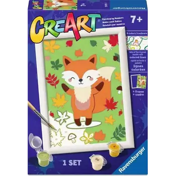 CreArt Painting by Numbers Fantastic Fox