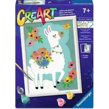 CreArt Painting by Numbers 18 x 24cm No Probllama