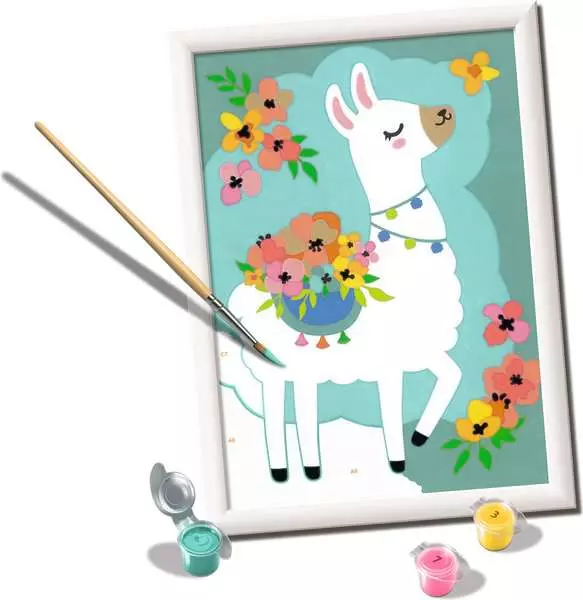 CreArt Painting by Numbers 18 x 24cm No Probllama