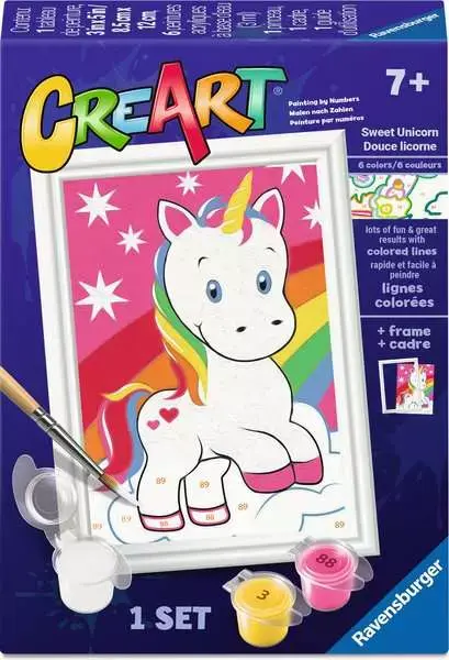CreArt Junior 8x12 Sweet Unicorn