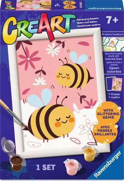 CreArt Junior 5x7 Bumblebees