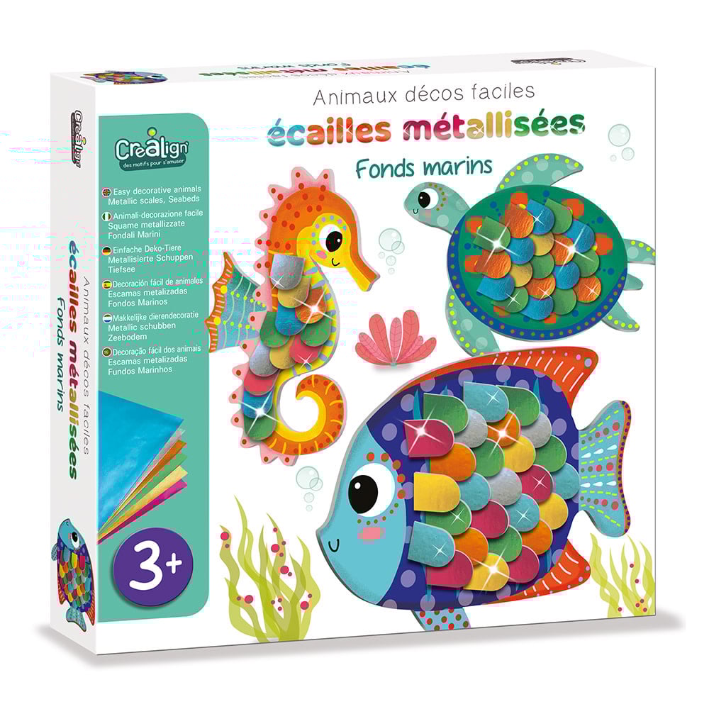 Crea Lign' Metallic Scales Seabeds