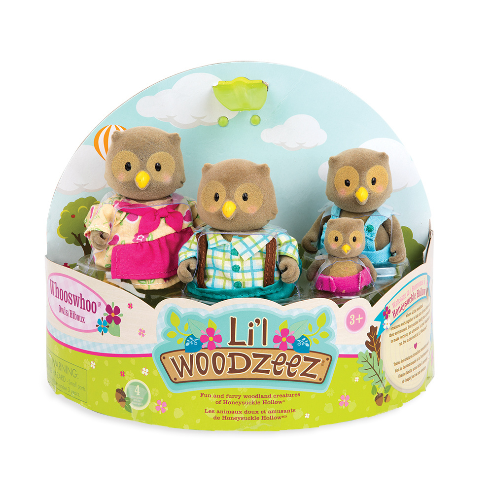 Li'l Woodzeez Family Whooswhoo Owl