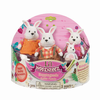 Li'l Woodzeez Family Hoppingood Rabbit
