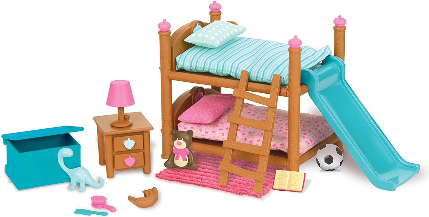 Li'l Woodzeez Room Bunkbeds Kids Room Set