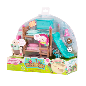 Li'l Woodzeez Room Bunkbeds Kids Room Set