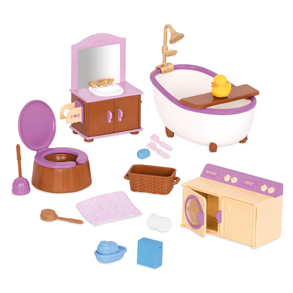 Li'l Woodzeez Bathroom & Laundry Set