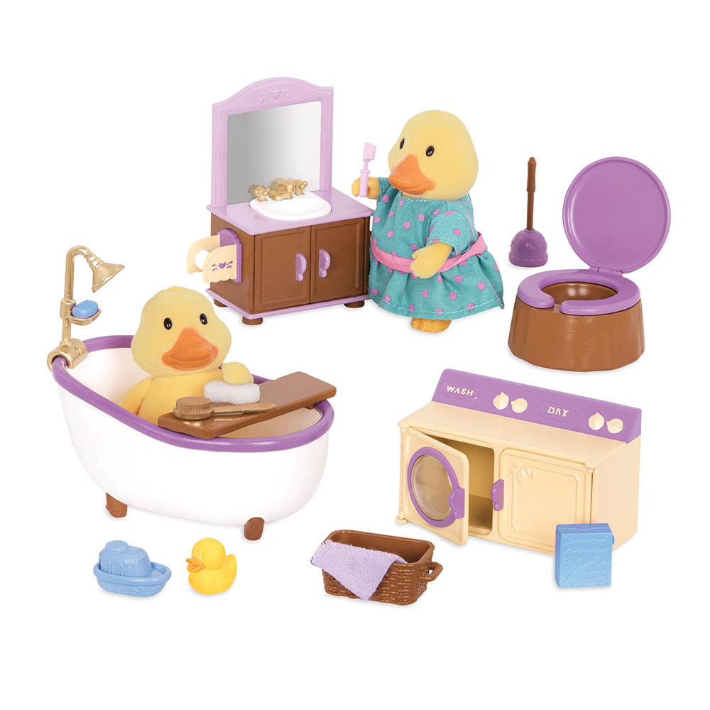Li'l Woodzeez Bathroom & Laundry Set