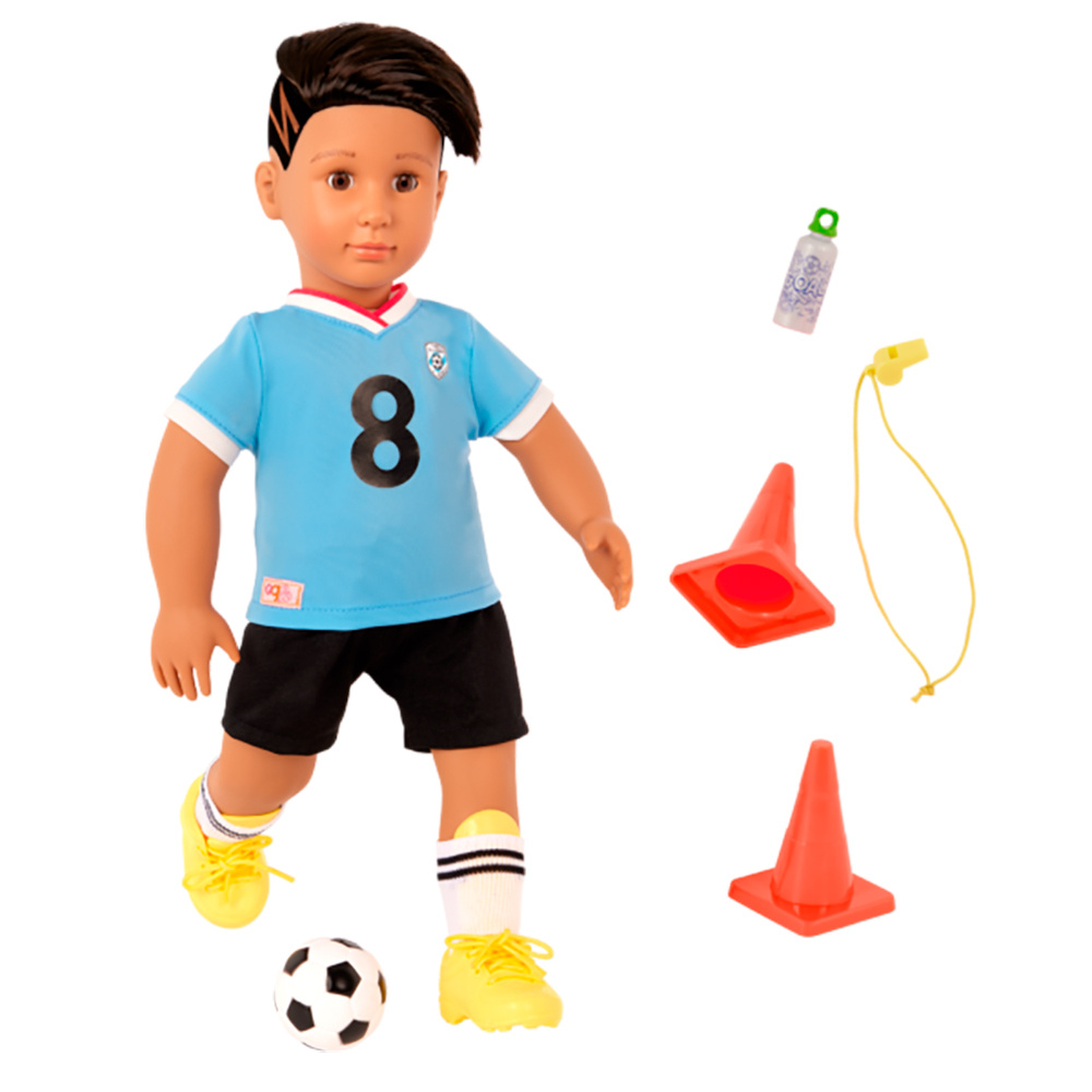 Our Generation Doll Mateo the Soccer Player