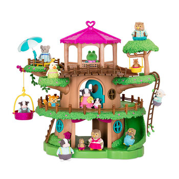 Li'l Woodzeez Family Treehouse Playset