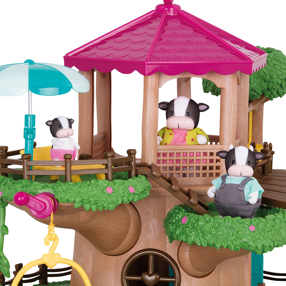 Li'l Woodzeez Family Treehouse Playset
