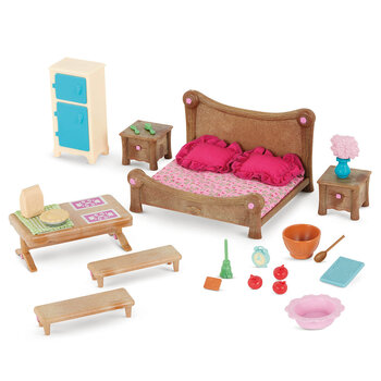 Li'l Woodzeez Master Bedroom and Dining Set