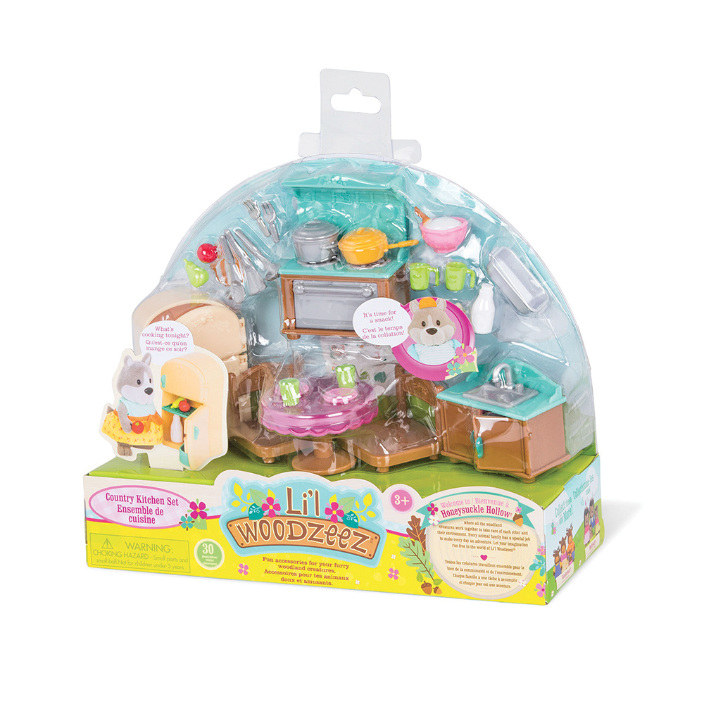 Li'l Woodzeez Country Kitchen Set