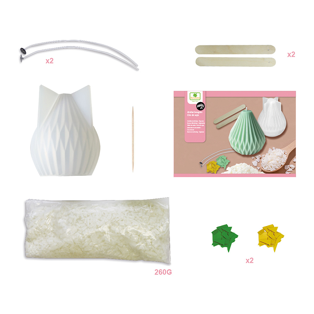 Make It! Diamond Candles Soy Wax