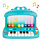 B. Toys Hippo Pop Play Piano