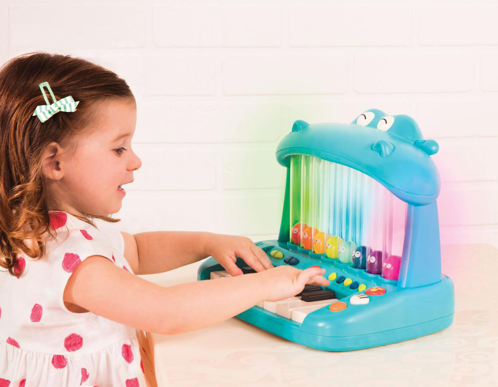 B. Toys Hippo Pop Play Piano