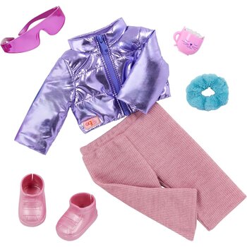 Our Generation Our Generation Doll Outfit: Puffy & Comfy Puffer Jacket with Pants