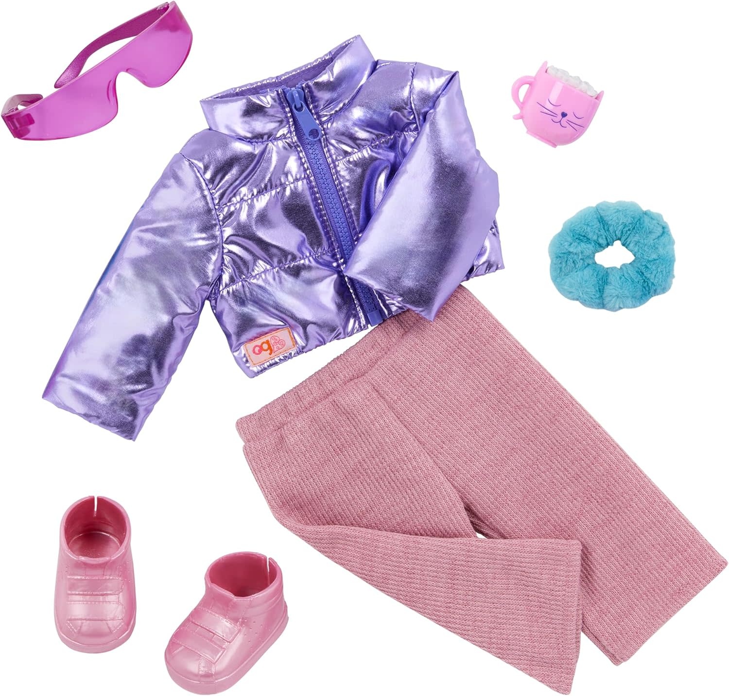 Our Generation Our Generation Doll Outfit: Puffy & Comfy Puffer Jacket with Pants