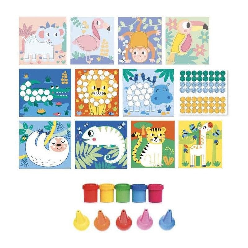 Babyssimo XL Multi-Activities: Paint, Stickers, Colouring