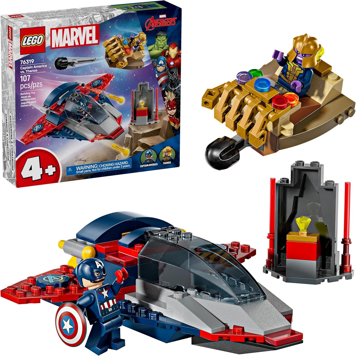 Lego Lego Super Heros Captain America vs Thanos