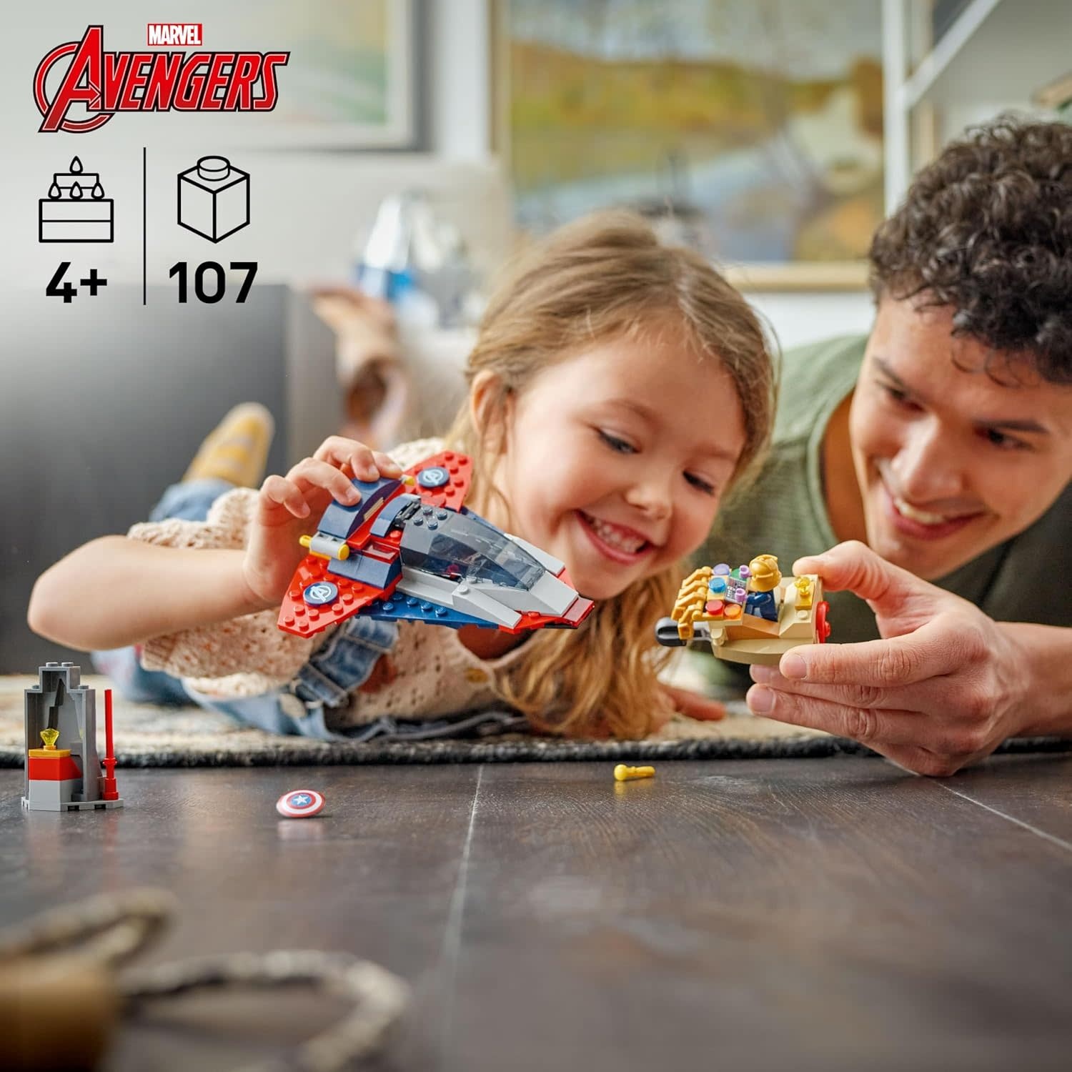 Lego Lego Super Heros Captain America vs Thanos