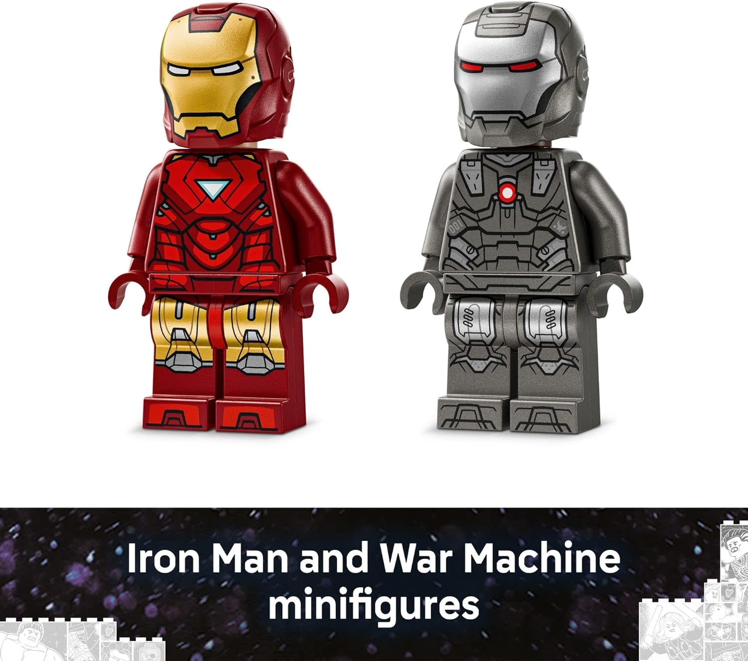 Lego Lego Super Heros Iron Man & War Machine vs Drones
