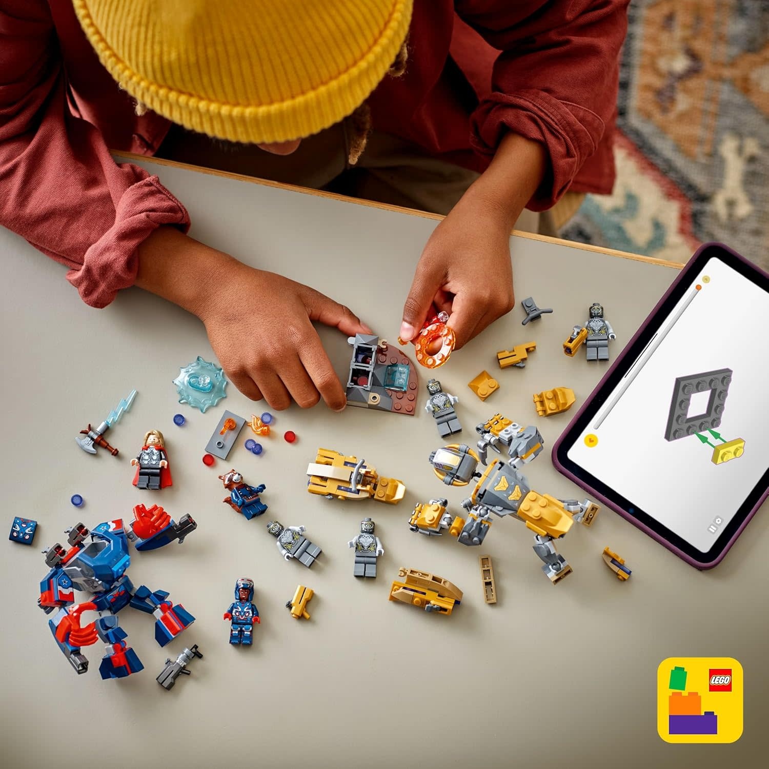 Lego Lego Super Heros Avengers: Endgame Thor vs Chitauri