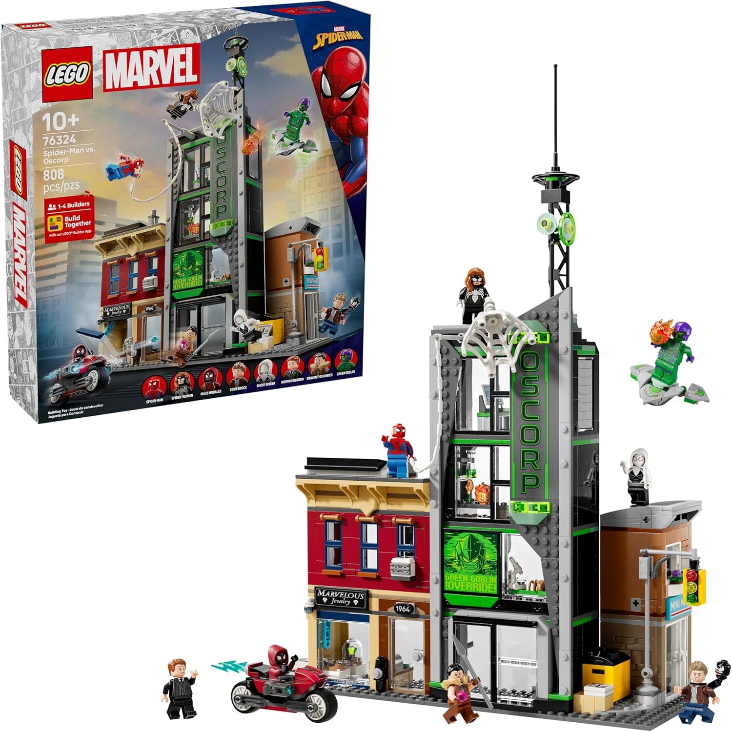Lego Lego Super Heros Spider Man vs Oscorp