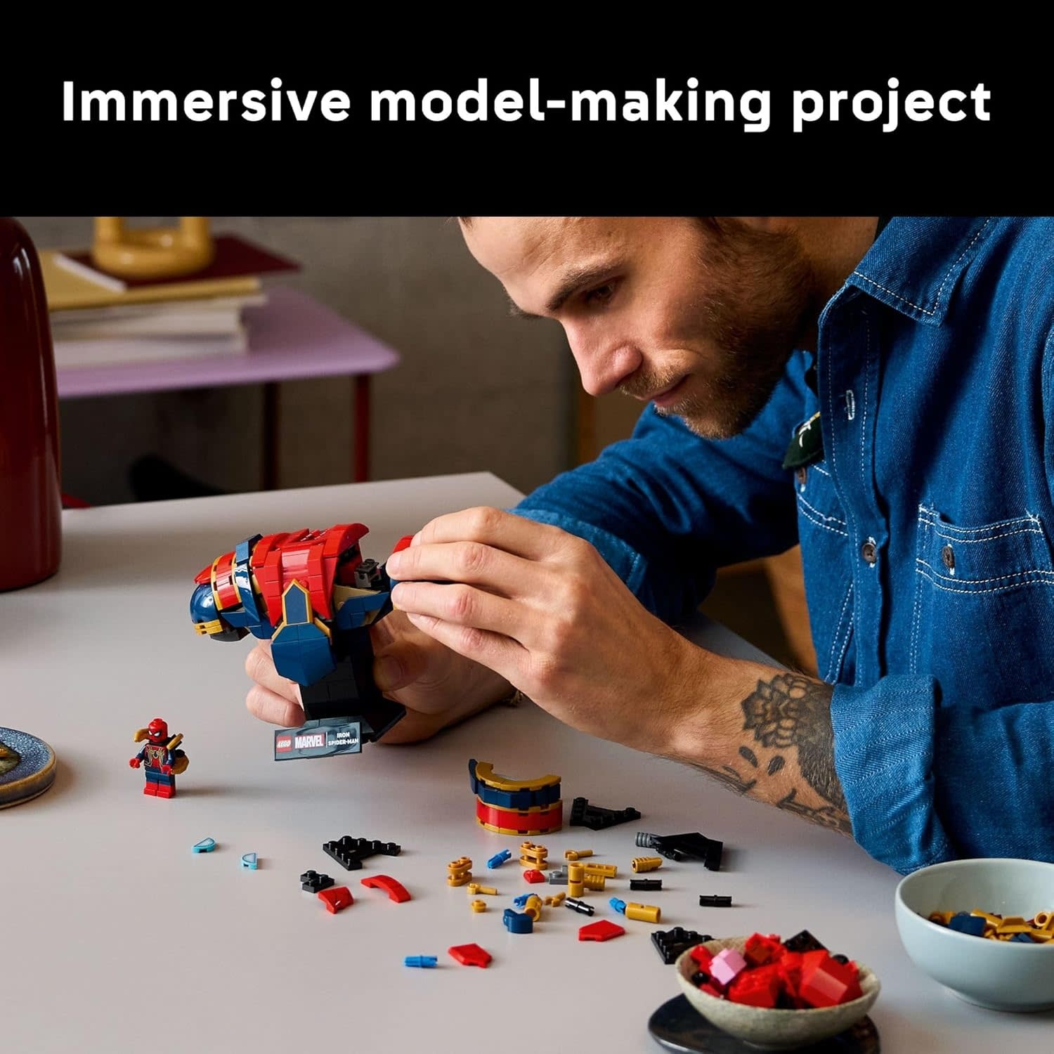 Lego Lego Super Heros Iron Spider-Man Bust