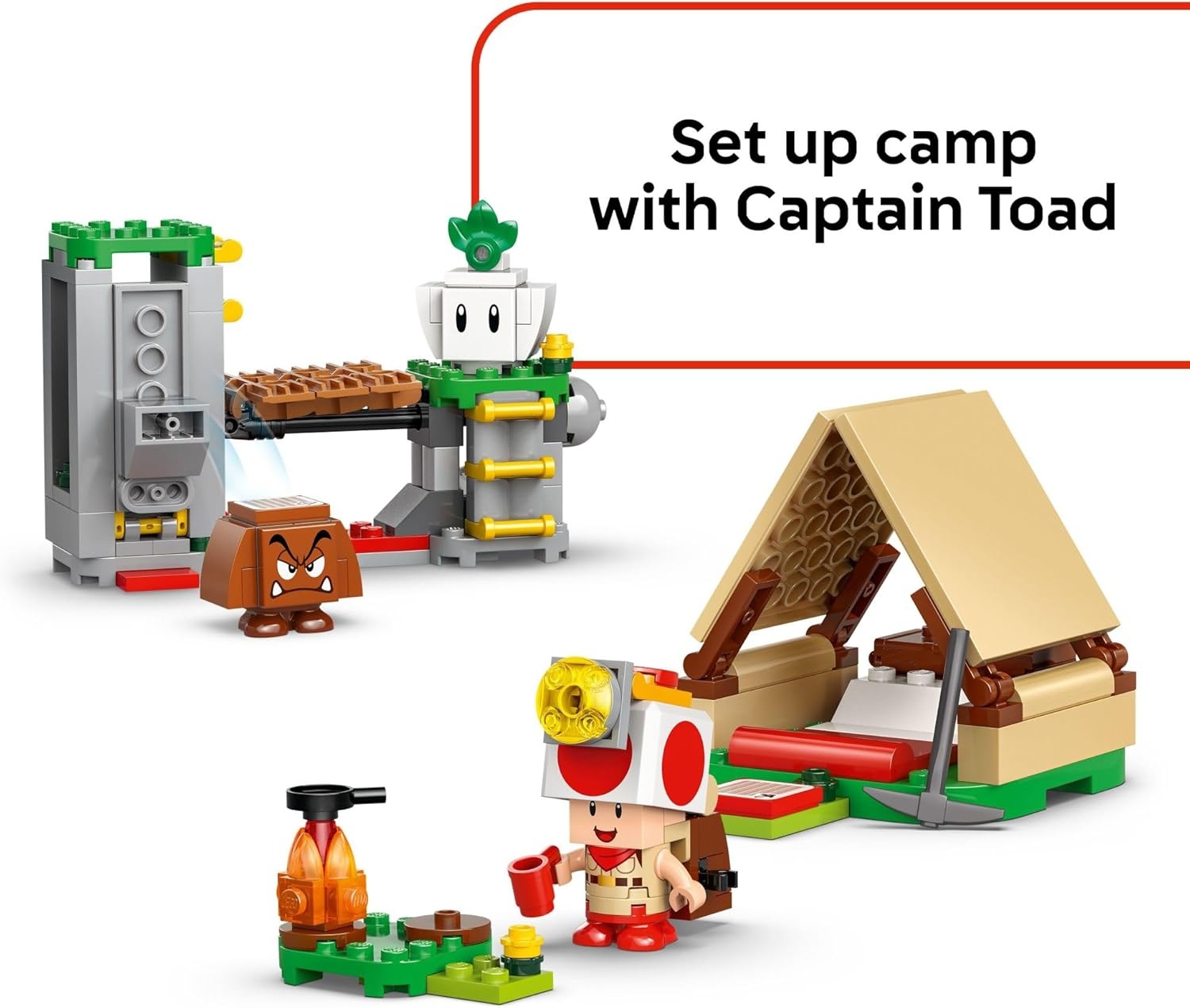Lego Lego Mario Captain Toad's Camp
