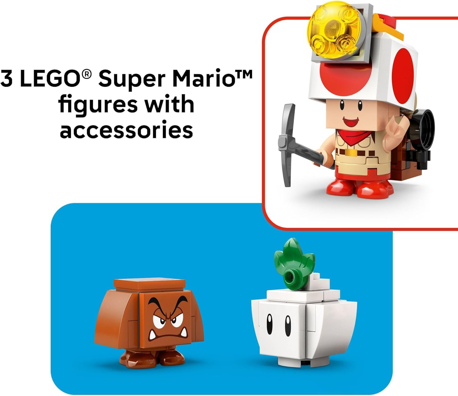 Lego Lego Mario Captain Toad's Camp