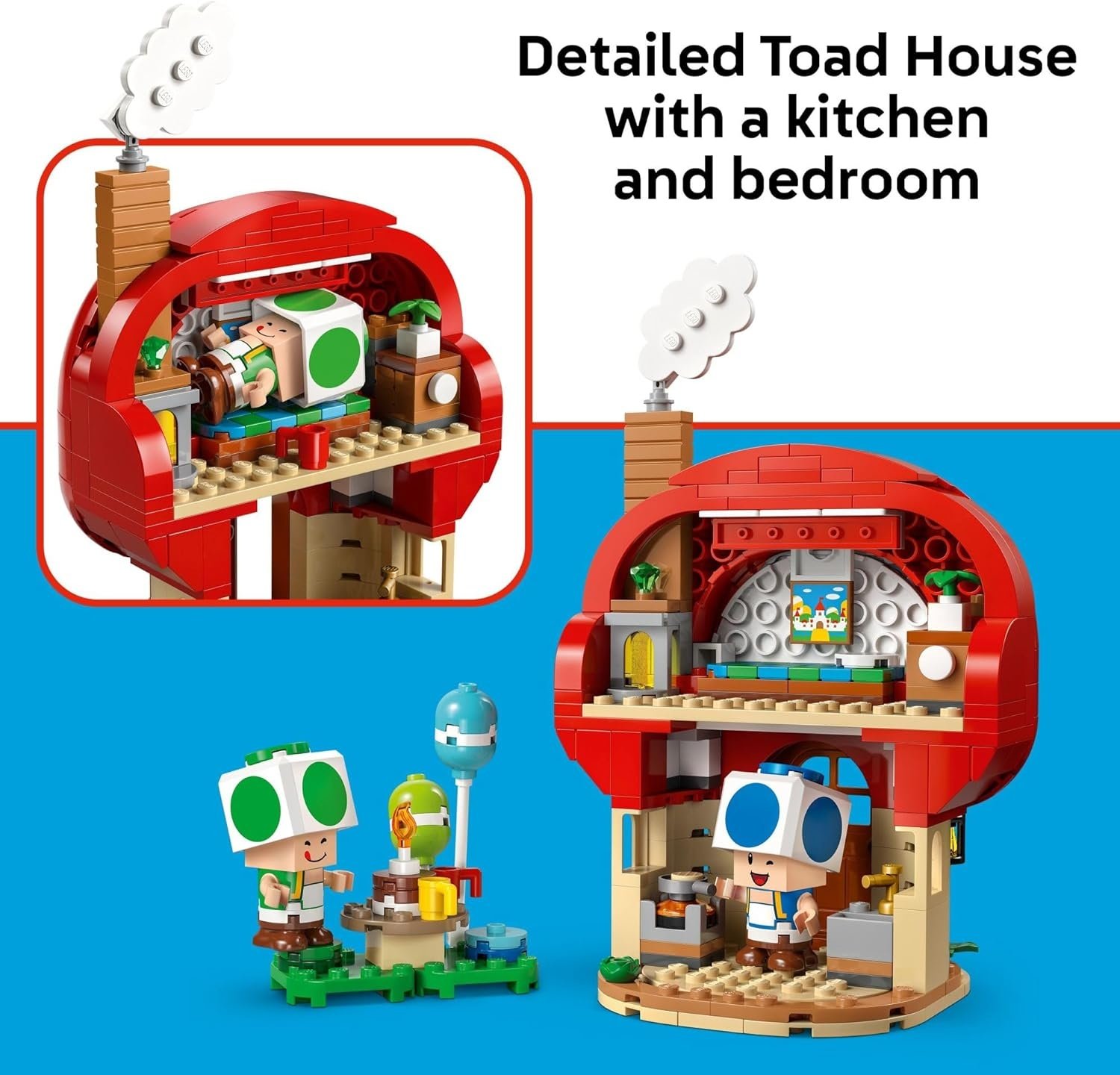 Lego Lego Mario Party at Toad's House