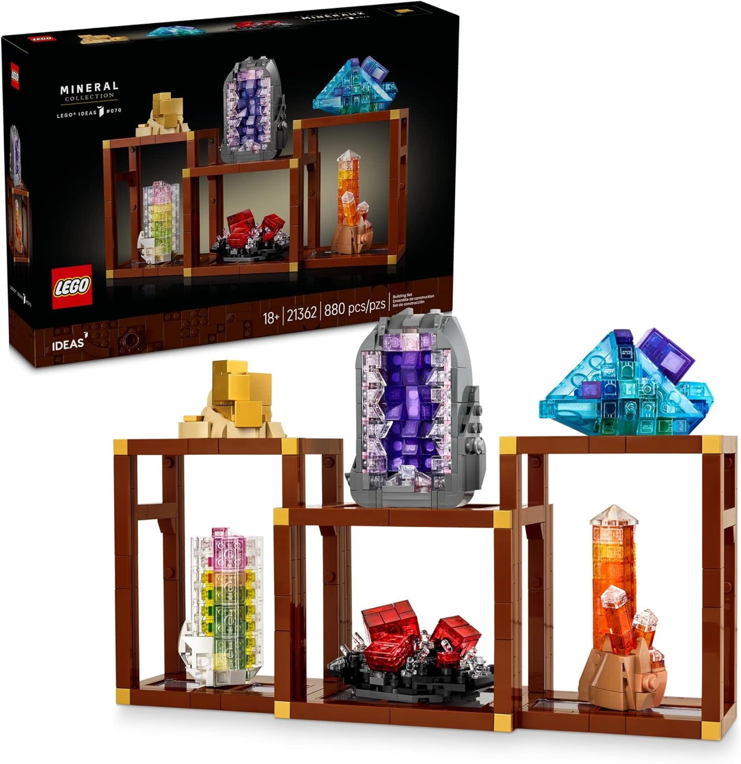 Lego Lego Ideas Mineral Collection