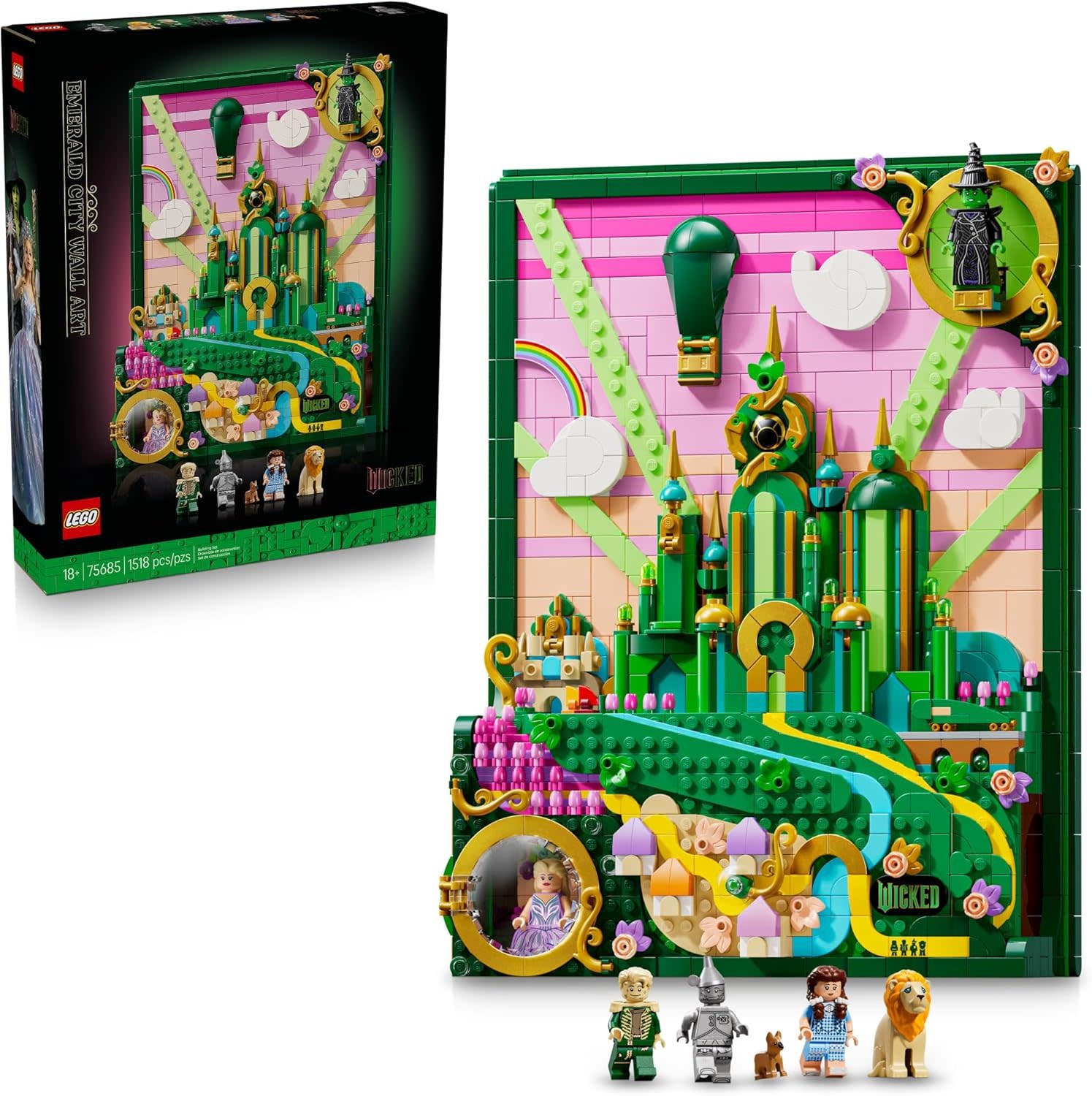 Lego Lego Wicked Emerald City Wall Art