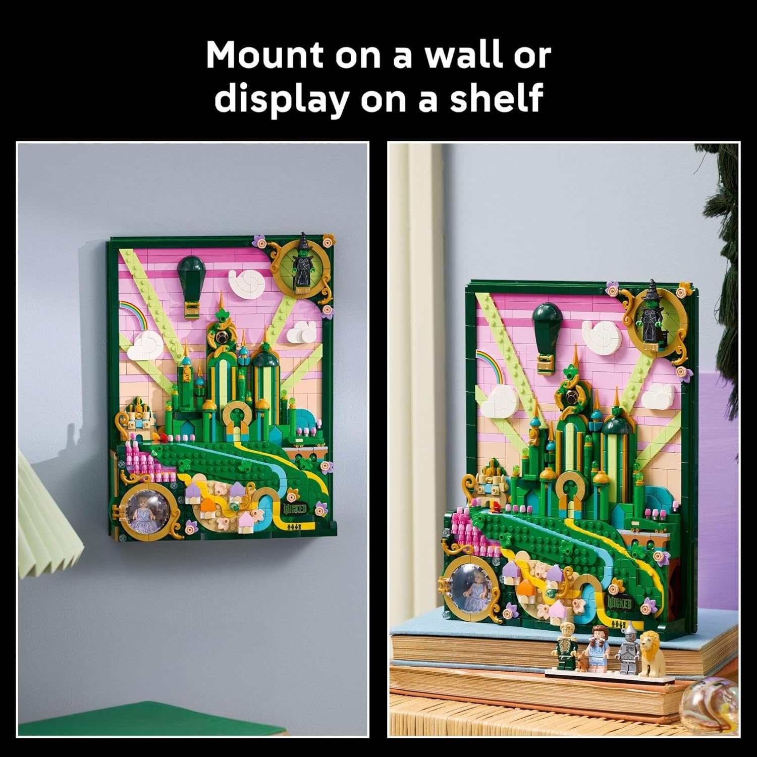 Lego Lego Wicked Emerald City Wall Art