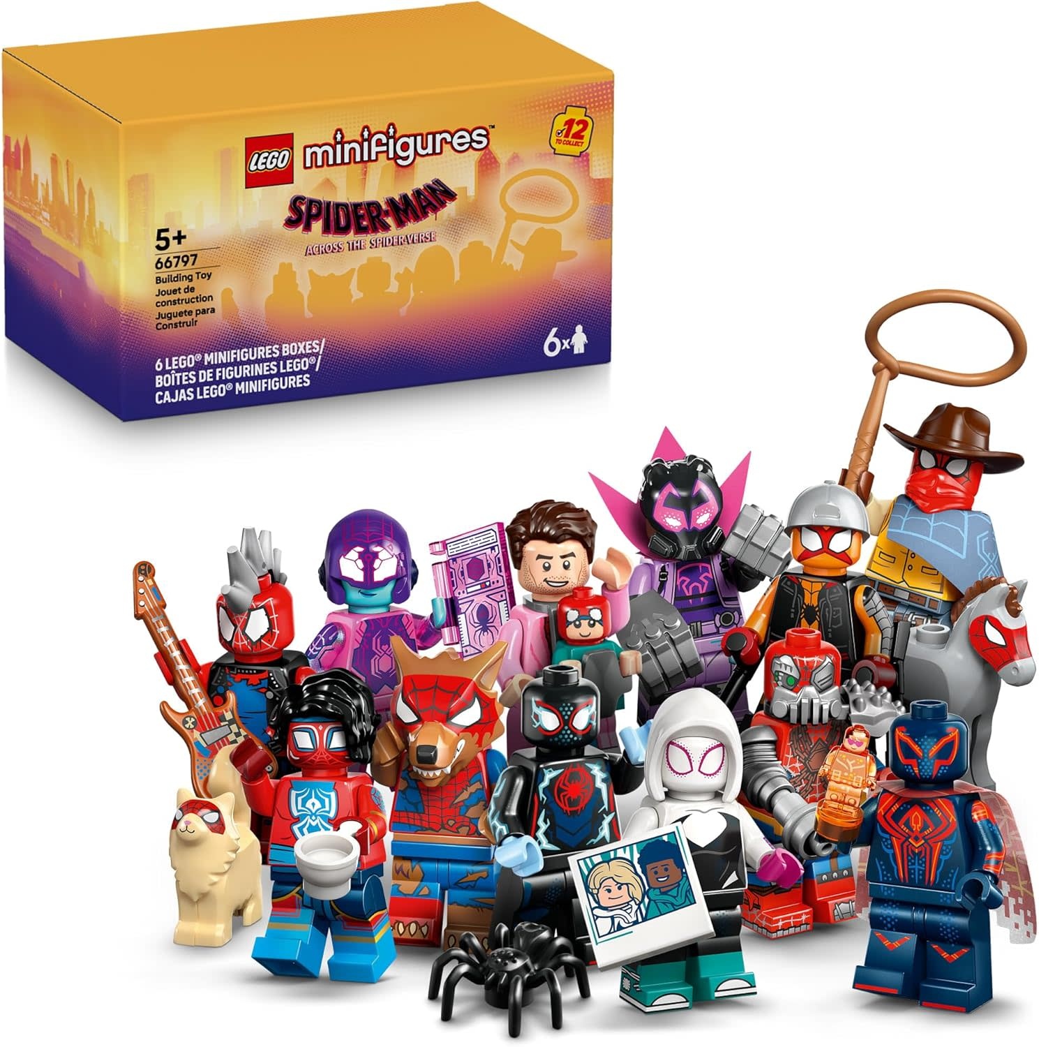 Lego Lego Minifigures Spider-Man: Across the Spiderverse 6pk