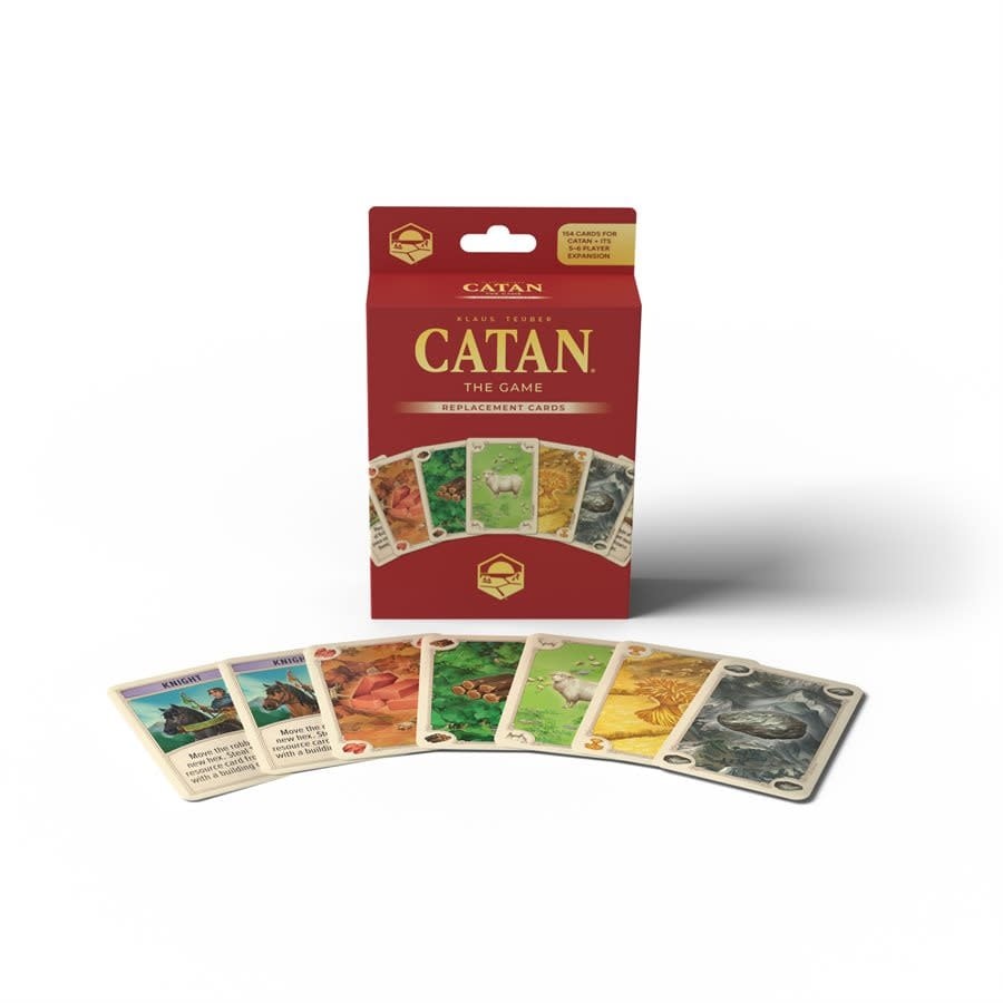 Catan Studios Catan Accessory: Base Game Cards 6th Edition