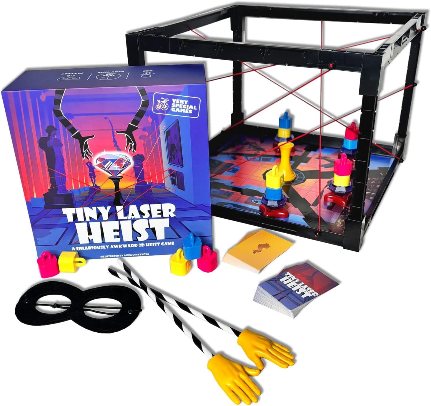 Tiny Laser Heist Game