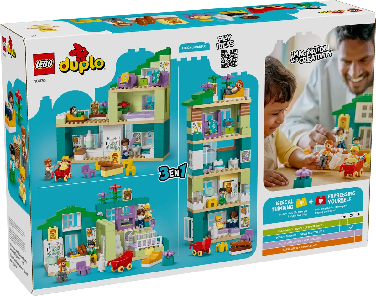 Lego Lego Duplo 3 in 1 Modern Family House