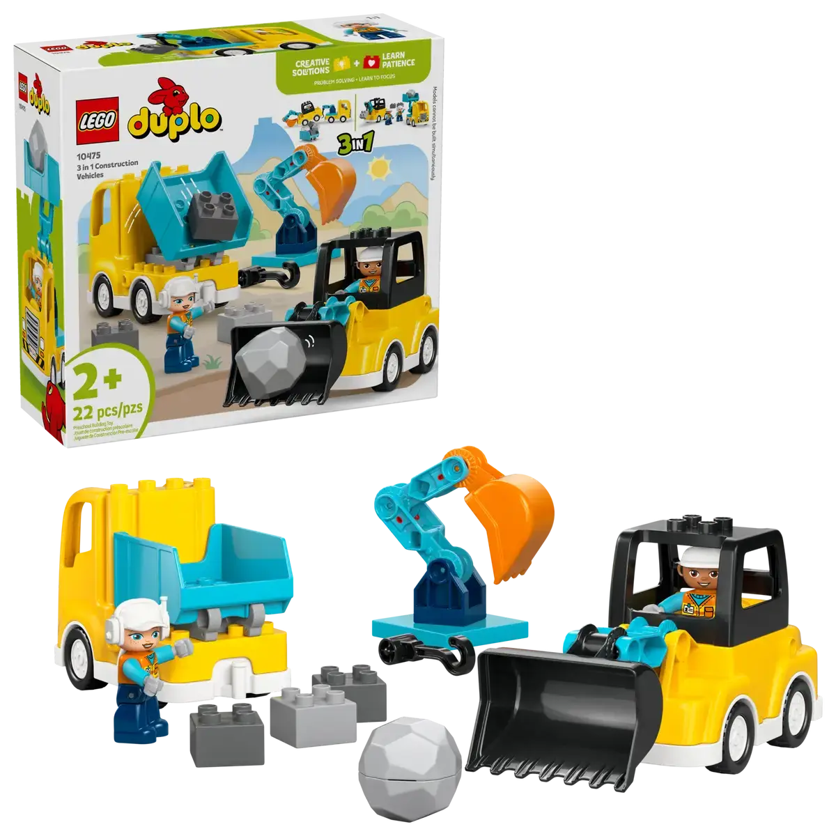 Lego Lego Duplo 3 in 1 Construction Vehicles